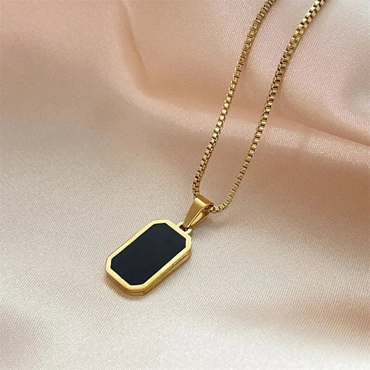 Latest Minimalist Rectangular Necklaces For Women